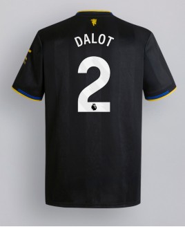 Günstige Manchester United Diogo Dalot #2 3rd trikot 2025-26 Kurzarm